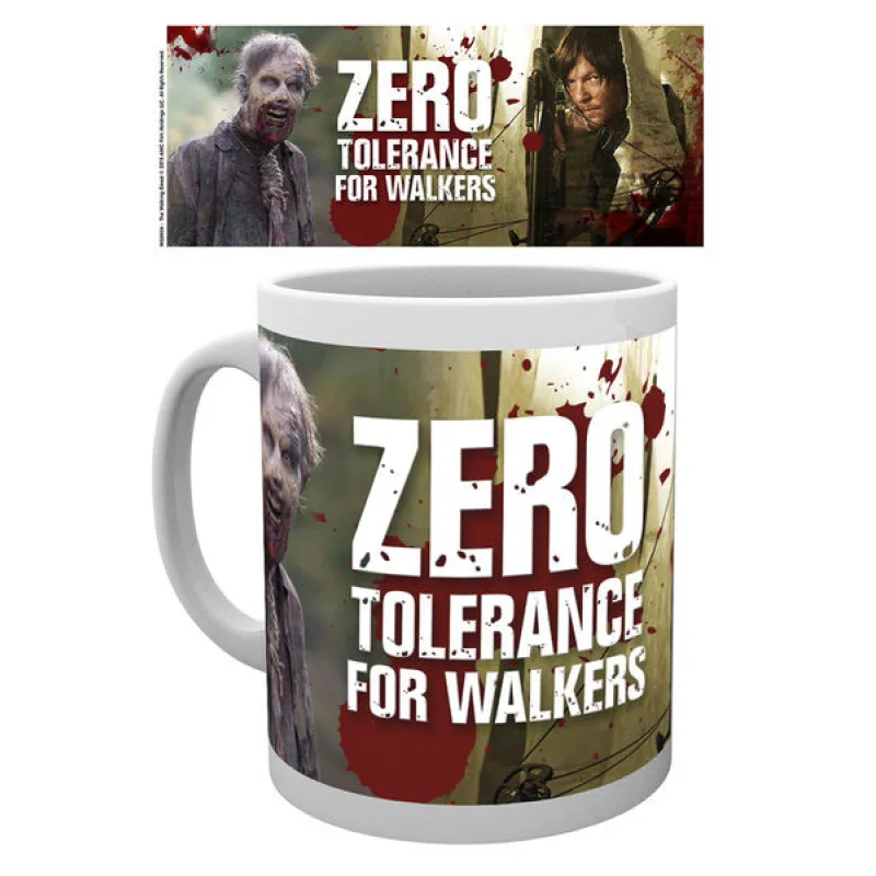 Walking Dead hrnček No Tolerance For Walkers