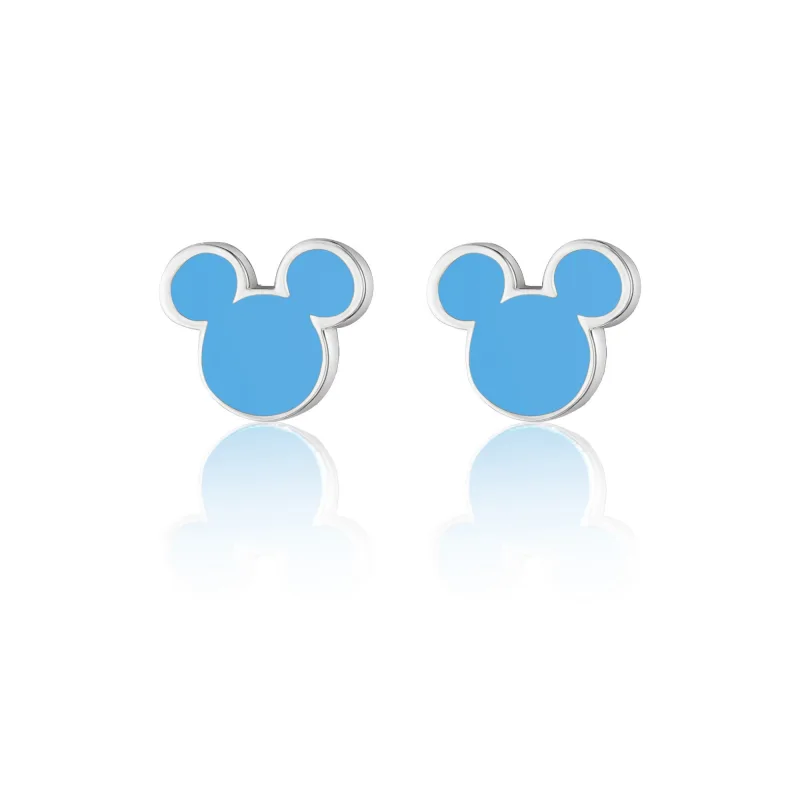 Disney detské náušnice MINI Mickey Mouse strieborné ES00105SL.CS