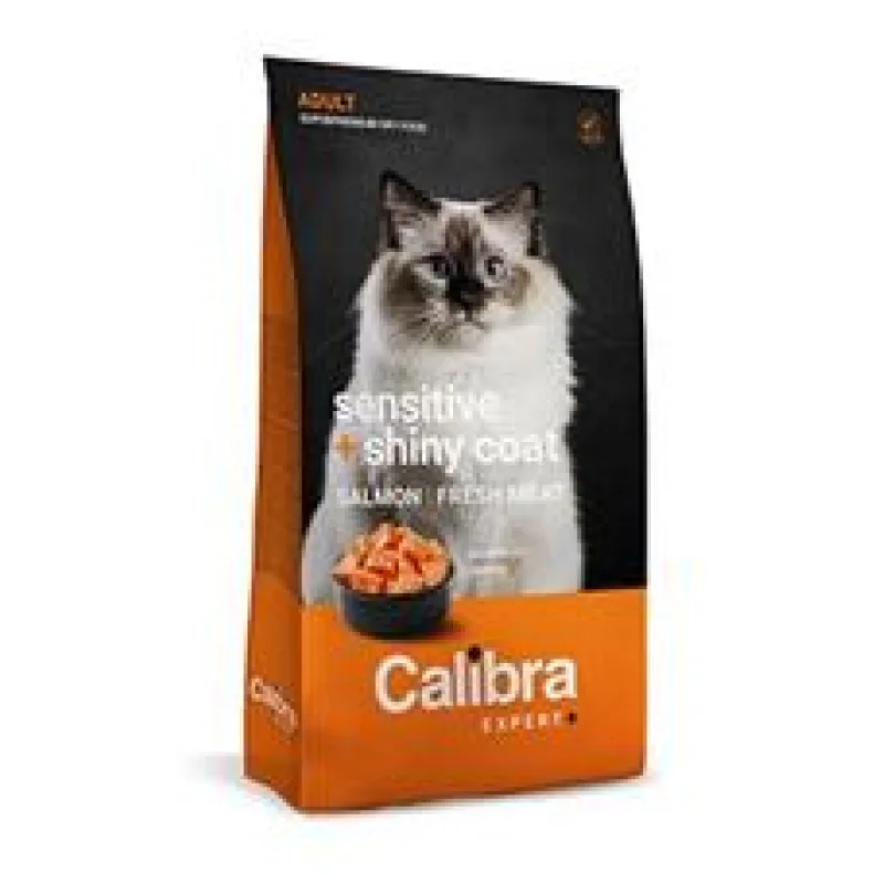 Calibra Cat EXPERT+ Adult Sensitive & Shiny coat 6 kg