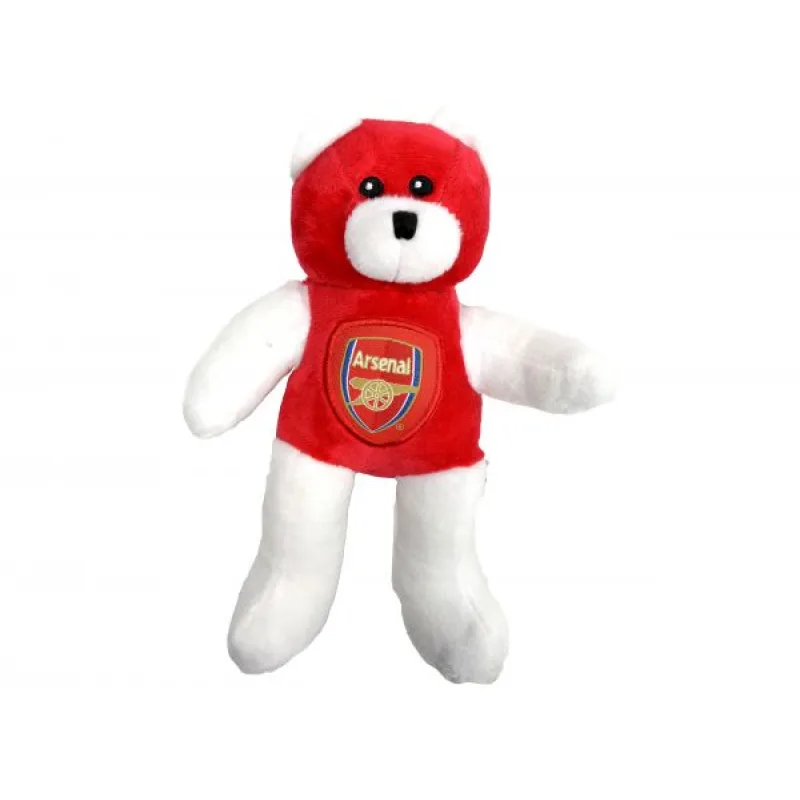Arsenal plyšový macko červeno-biely - SKLADOM