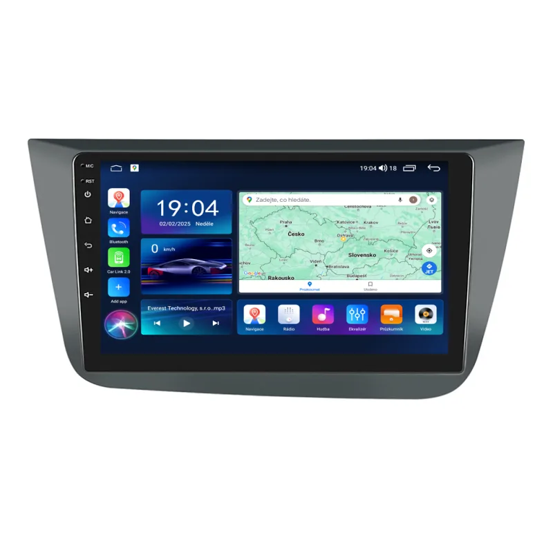 Everest 2DIN autorádio EVT25 Android, Seat Altea / Toledo EVT-UN06M/A7216