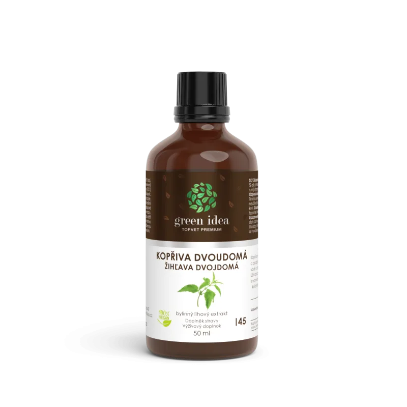 Green idea Žihľava dvojdomá – tinktúra – kvapky 50 ml –