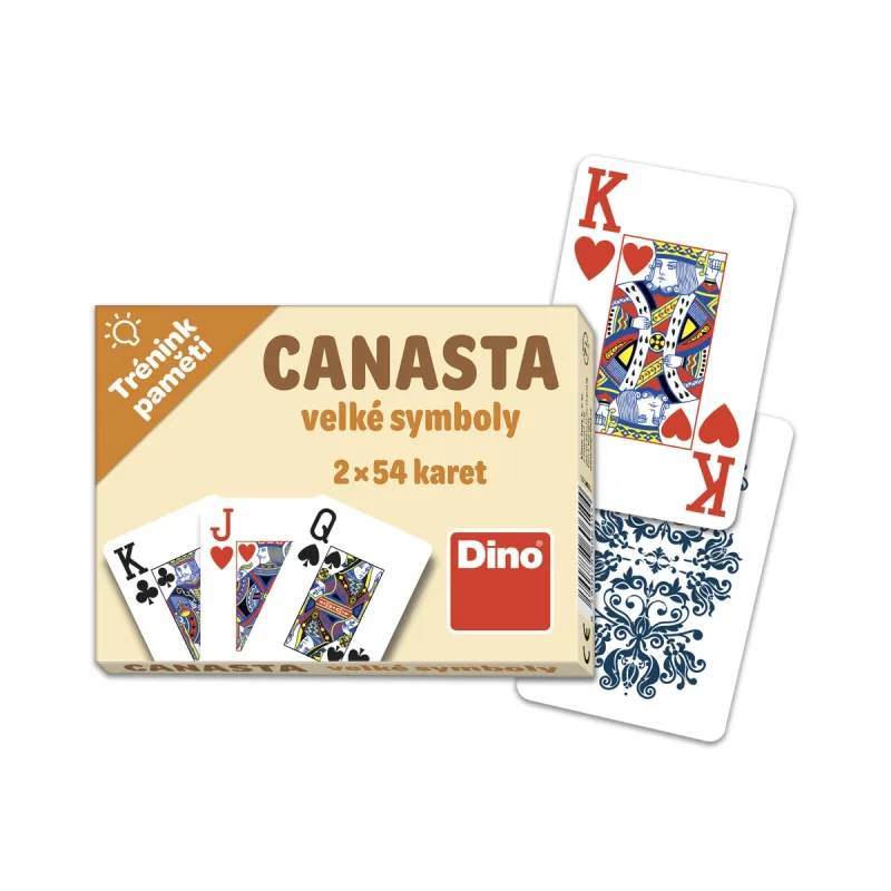 Dino TRÉNING PAMÄTE Kanasta