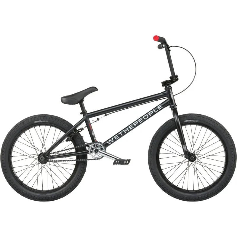 Wethepeople CRS 20" FC Freestyle BMX Bicykel (20.25"|Matt Black)