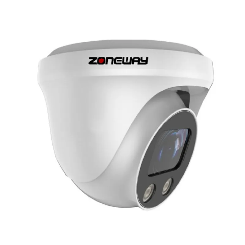 5MPx IP POE dome kamera STARVIS, AI/IVA, WDR, 5x ZOOM | ZONEWAY NC961