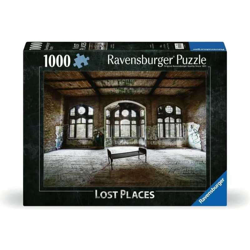 Puzzle Ravensburger 1000 dielikov Stratené miesta: Ženský pavilón (Beelitz-Heilstätten)