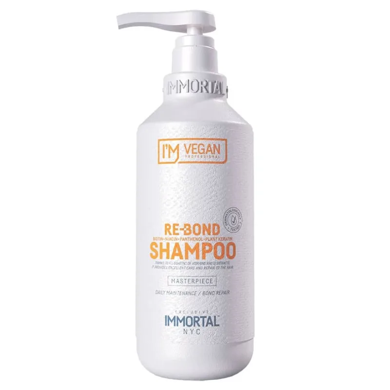 Obnovujúci šampón na vlasy IMMORTAL VEGAN Re-Bond Shampoo 500 ml