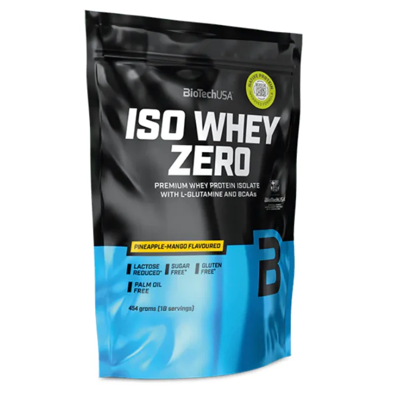 Iso Whey Zero - 454 g - BioTech USA Príchuť: Pistácia
