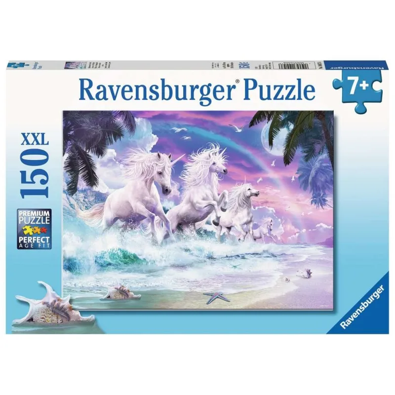 Ravensburger Puzzle Jednorožce na pláži XXL 150 dielikov