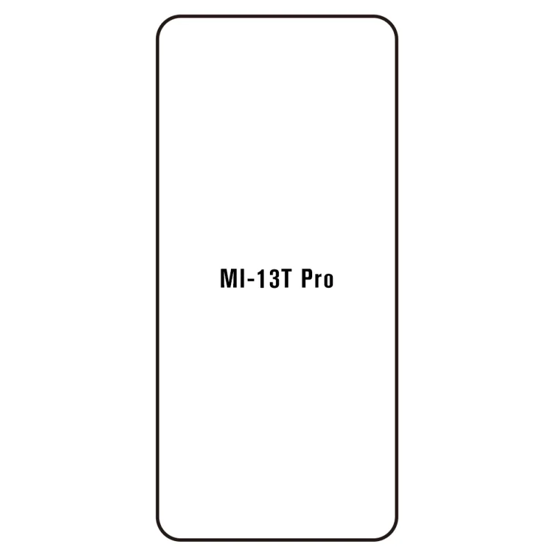 Sunshine Xiaomi 13T Pro Predná Hydrogél ochranná fólia Strih: Kompatibilná s krytom, Typ fólie: Číra