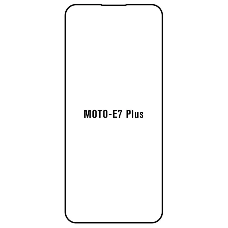 Sunshine Motorola E7 Plus Predná Hydrogél ochranná fólia Strih: Predná 2, Typ fólie: Anti-Spy (Privacy)