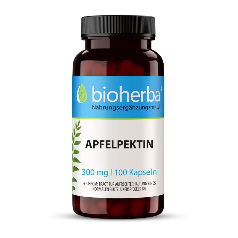 Bioherba Jablčný pektín 300 mg – 100 kapsúl –