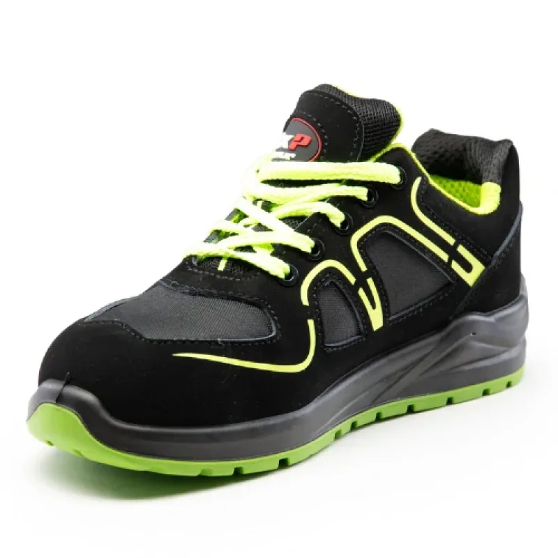 Polstar MXP FLUO S1 obuv Black/Green 37-47