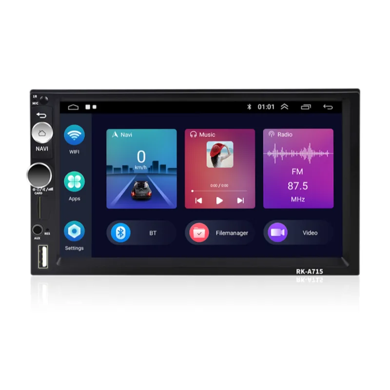 Podofo 2DIN autorádio RK-A715 Android s GPS - Výstavní B138