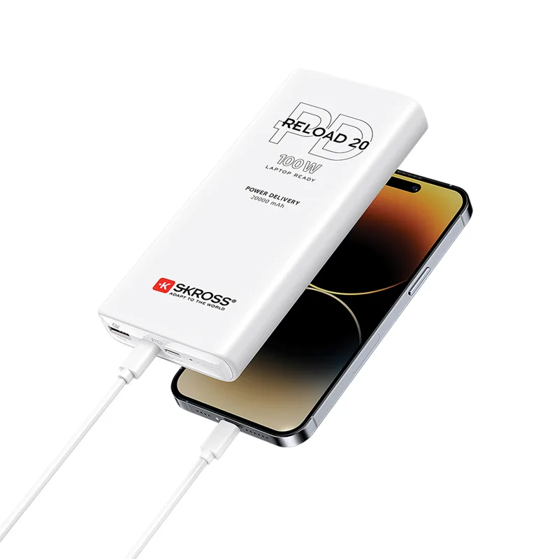 SKROSS powerbanka Reload 20 100W PD, 20 000mAh, USB A+C