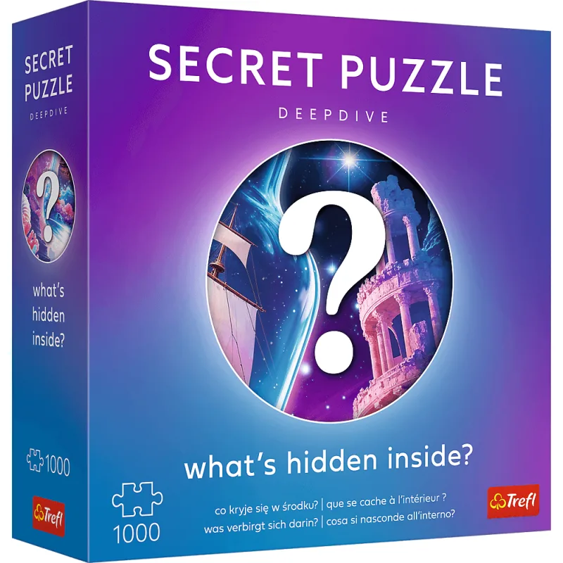 Puzzle Trefl 1000 dielikov Secret Puzzle: Deepdive