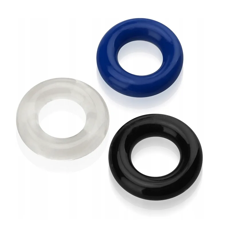 Boss Series Cock Ring Set Color (3ks)