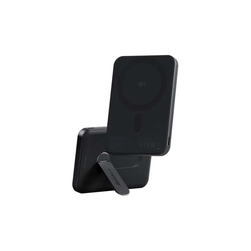 PanzerGlass EMPOWER Wireless Qi2 Powerbank 5.000 mAh with Stand - Black (EM23165)