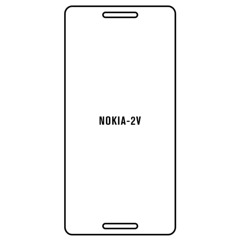 Sunshine Nokia 2V TA-1136 Predná Hydrogél ochranná fólia Strih: Predná 1, Typ fólie: Proti modrému svetlu