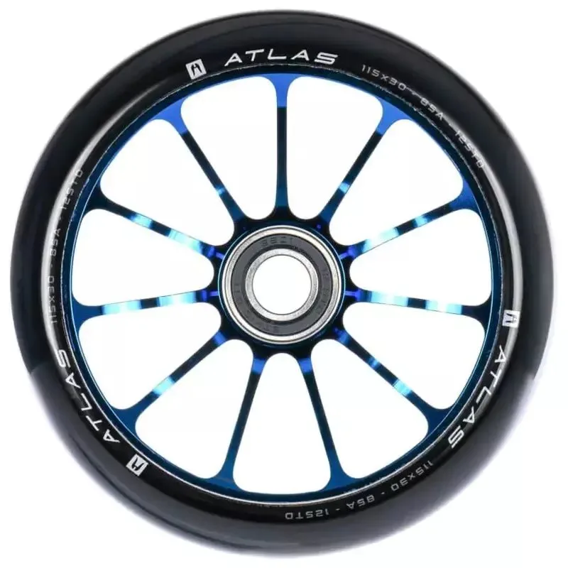 Koliesko Ethic Atlas 115x30mm Chrome Blue