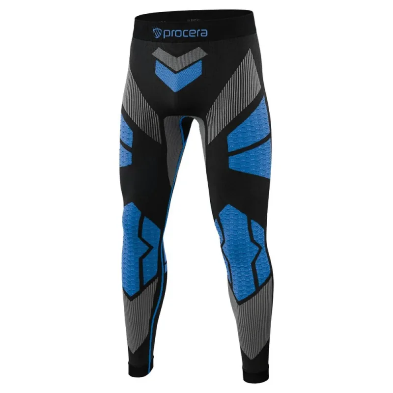 Procera ICELAND termo nohavice black/blue