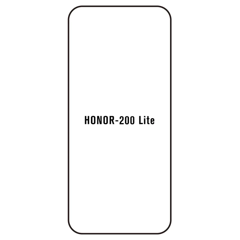Sunshine Honor 200 Lite Predná Hydrogél ochranná fólia Strih: Kompatibilná s krytom, Typ fólie: Proti modrému svetlu