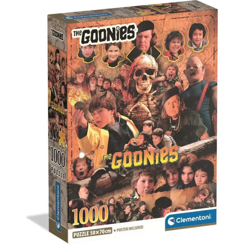 Puzzle Clementoni 1000 dielikov Kultové filmy: Rošťáci (The Goonies)