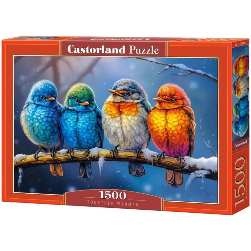 Castorland Puzzle Spolu nám je teplejšie 1500 dielikov