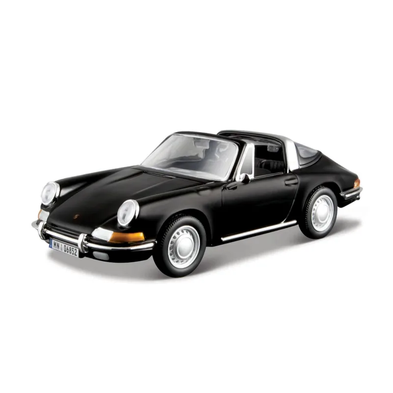 Bburago - Autá HOBBY, Porsche 911 (1967), čierna, 1:32