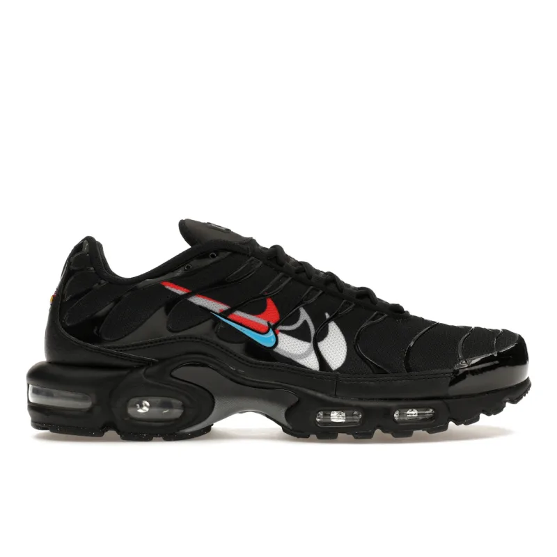 Nike Air Max Plus Multi Swoosh Black Crimson - 38.5