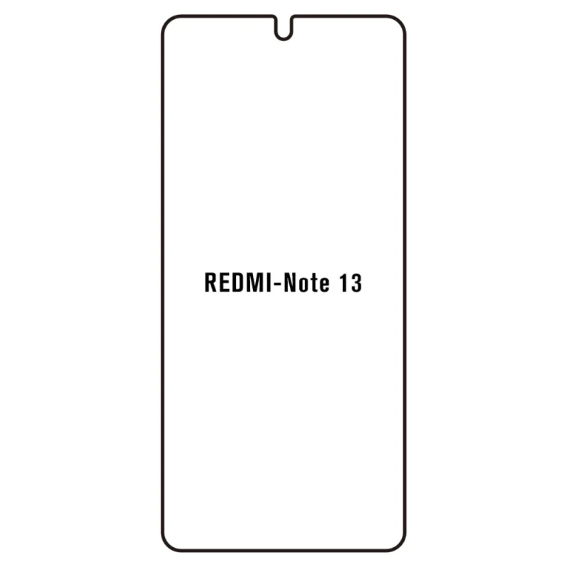 Sunshine Xiaomi Redmi Note 13 Predná Hydrogél ochranná fólia Strih: Kompatibilná s krytom 2, Typ fólie: Proti modrému svetlu