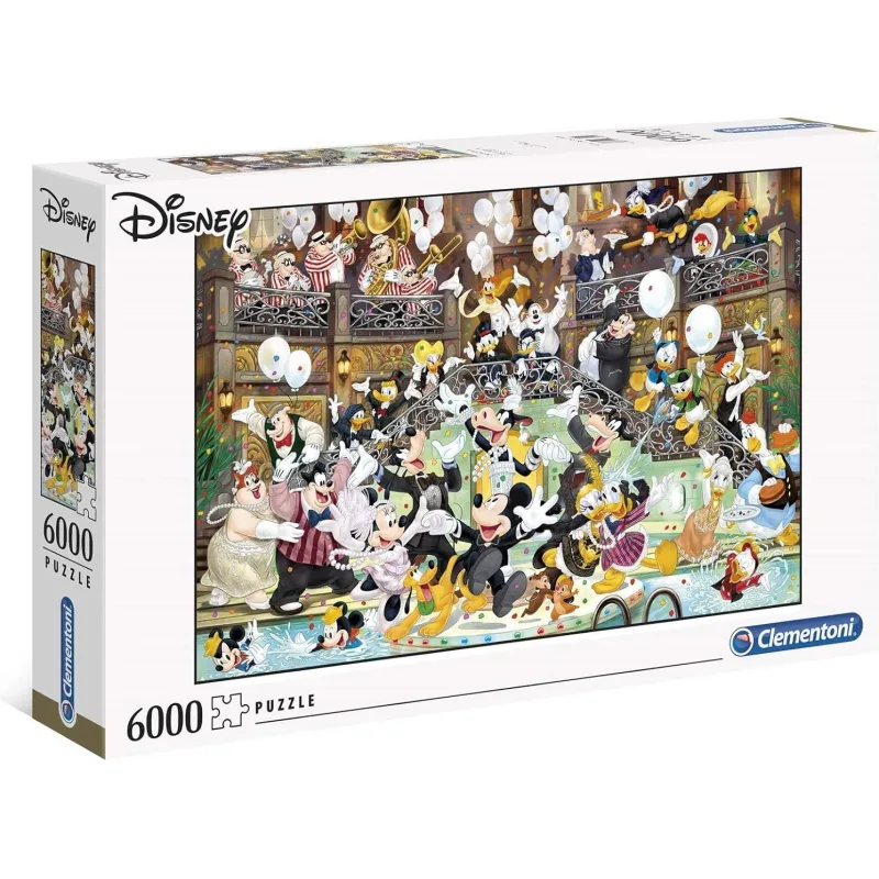 Puzzle Clementoni 6000 dielikov Slávnostný večer Disney