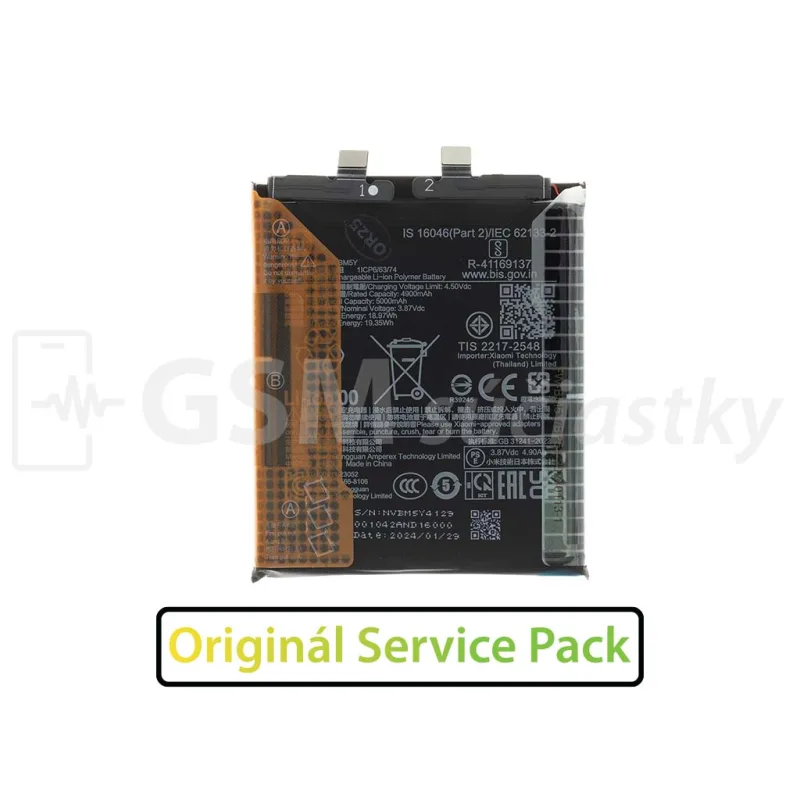 Originál batéria Xiaomi BM5Y pre Xiaomi 14 Ultra