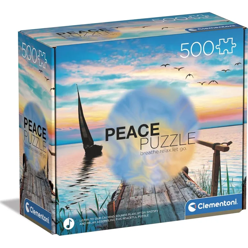 Clementoni Peace puzzle: Pokojný vietor 500 dielikov