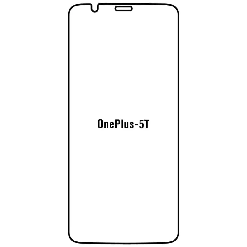 Sunshine OnePlus 5T Predná Hydrogél ochranná fólia Strih: Kompatibilná s krytom, Typ fólie: Číra