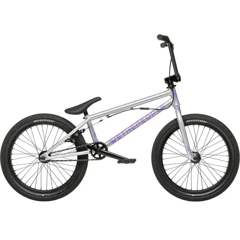 Wethepeople Versus 20" Freestyle BMX Bicykel (20.65"|Hologram Silver)
