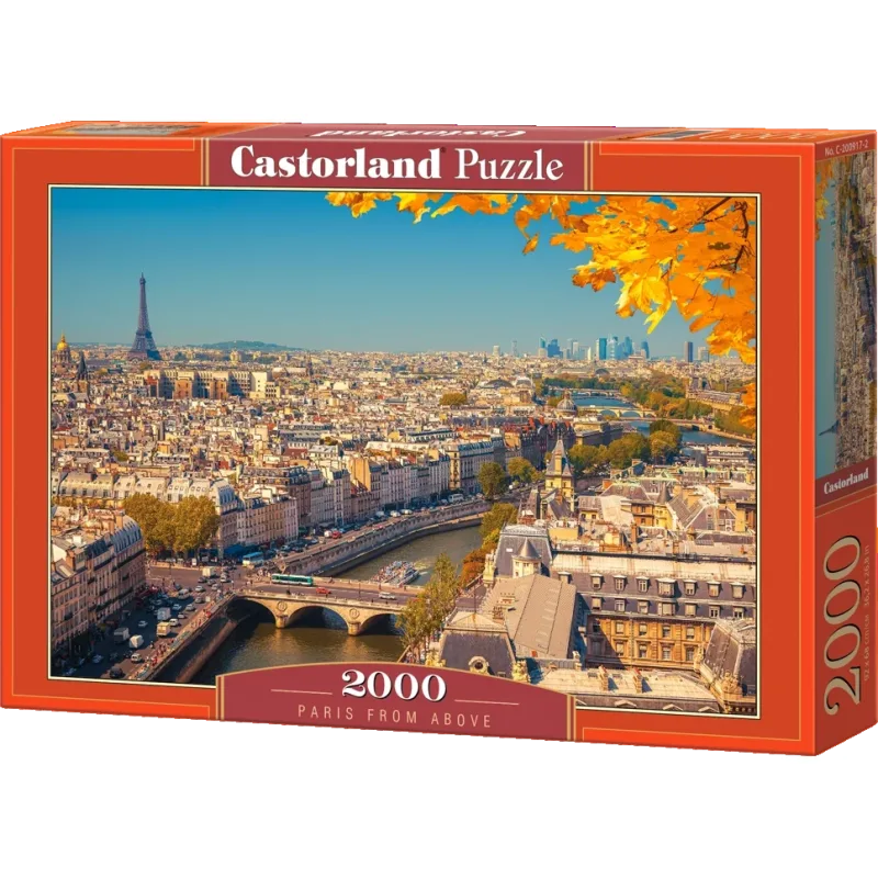 Castorland Puzzle Paríž zhora 2000 dielikov
