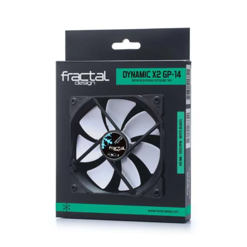 Fractal Design 120mm Dynamic X2 GP biela PWM (FD-FAN-DYN-X2-GP12-PWM-WT)