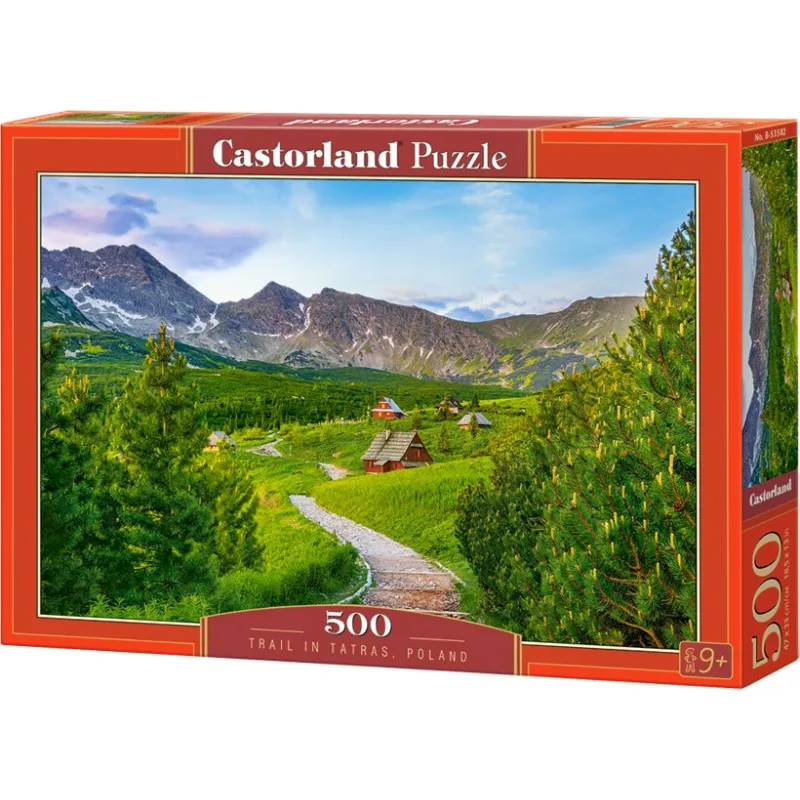 Castorland Puzzle Chodník v Tatrách, Poľsko 500 dielikov