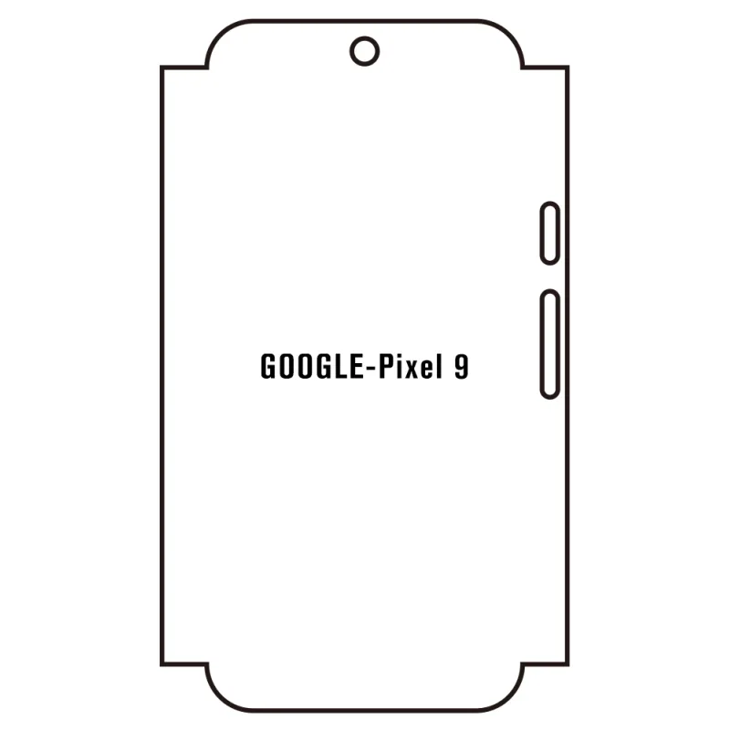 Sunshine Google Pixel 9 Predná Hydrogél ochranná fólia Strih: Predná časť a rám, Typ fólie: Číra