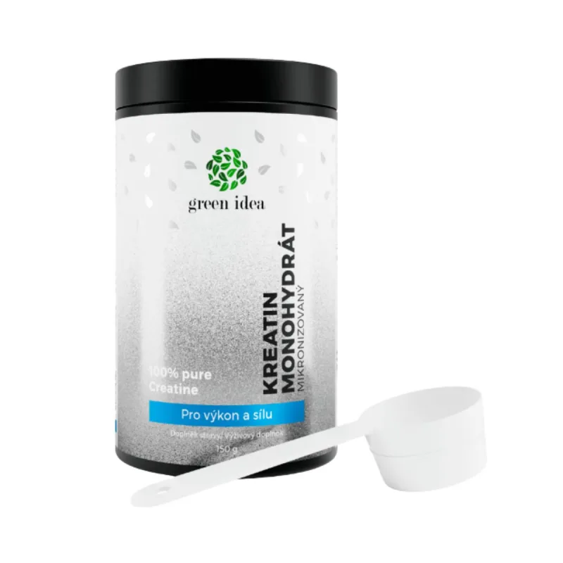 Green idea Kreatín monohydrát – mikronizovaný 150 g -