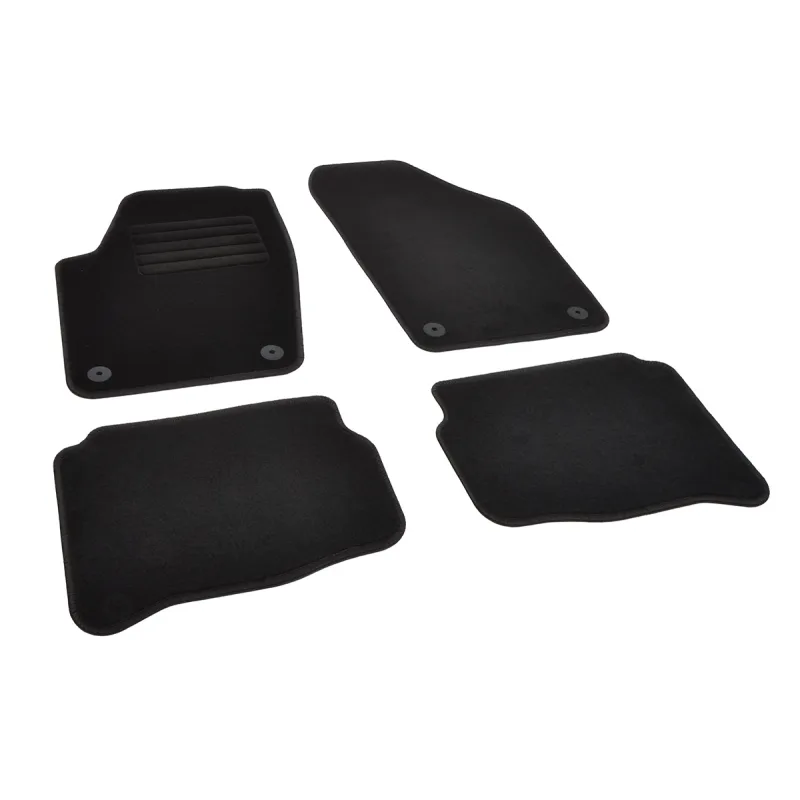 AZ Auto Design Textilné koberce Seat Cordoba 2003-/ Seat Ibiza 2002-2008/Škoda Fabia I 2000-2007/VW Fox 2006-2009/VW Polo 2003-2009 4x guľatá fixácia