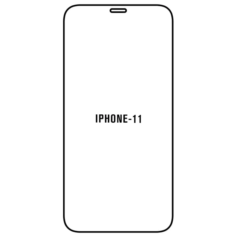 Sunshine iPhone 11 Predná Hydrogél ochranná fólia Strih: Predná 1, Typ fólie: Anti-Spy (Privacy)