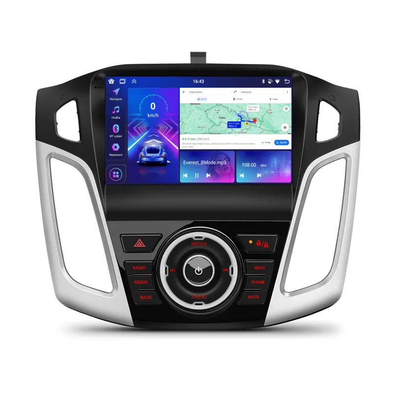 Bmode 2DIN autorádio BEV78 Android, Ford Focus III A3453/XTFF01