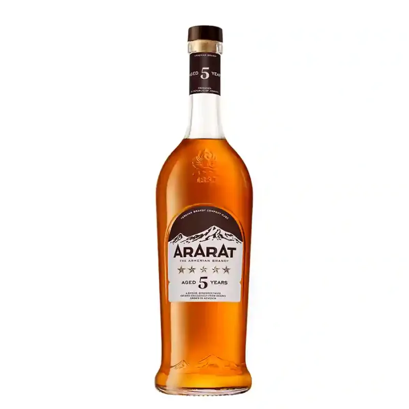 Ararat 5* arménska brandy – 0,7 l 40% obj. (holá lahev)