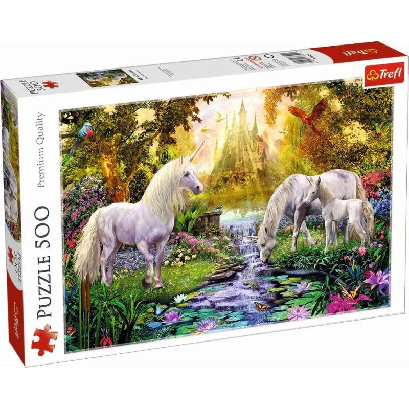 Trefl Puzzle Jednorožce 500 dielikov