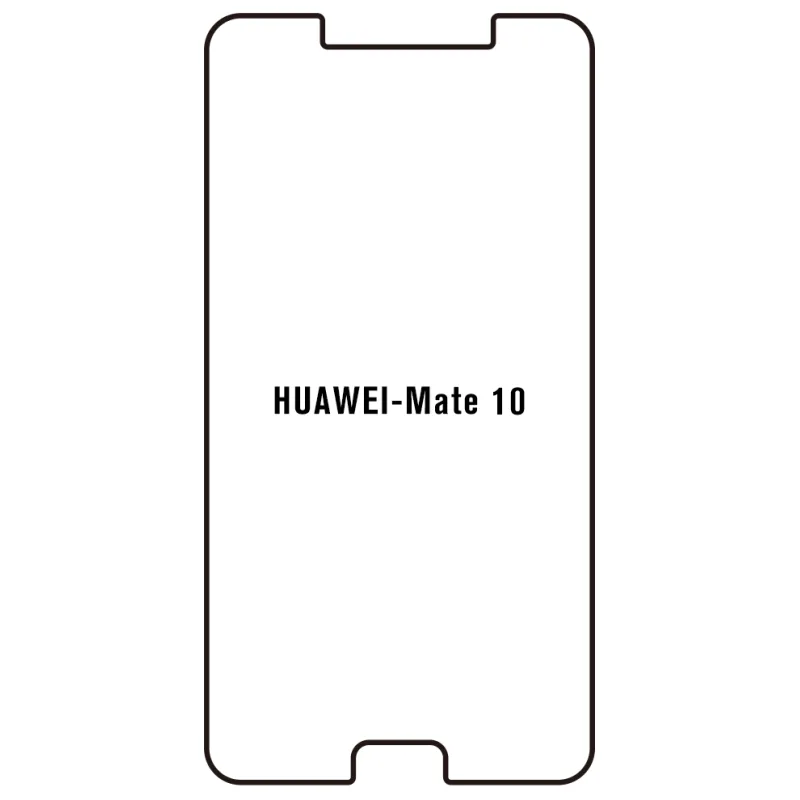 Sunshine Huawei Mate 10 Predná Hydrogél ochranná fólia Strih: Predná 2, Typ fólie: Anti-Spy (Privacy)