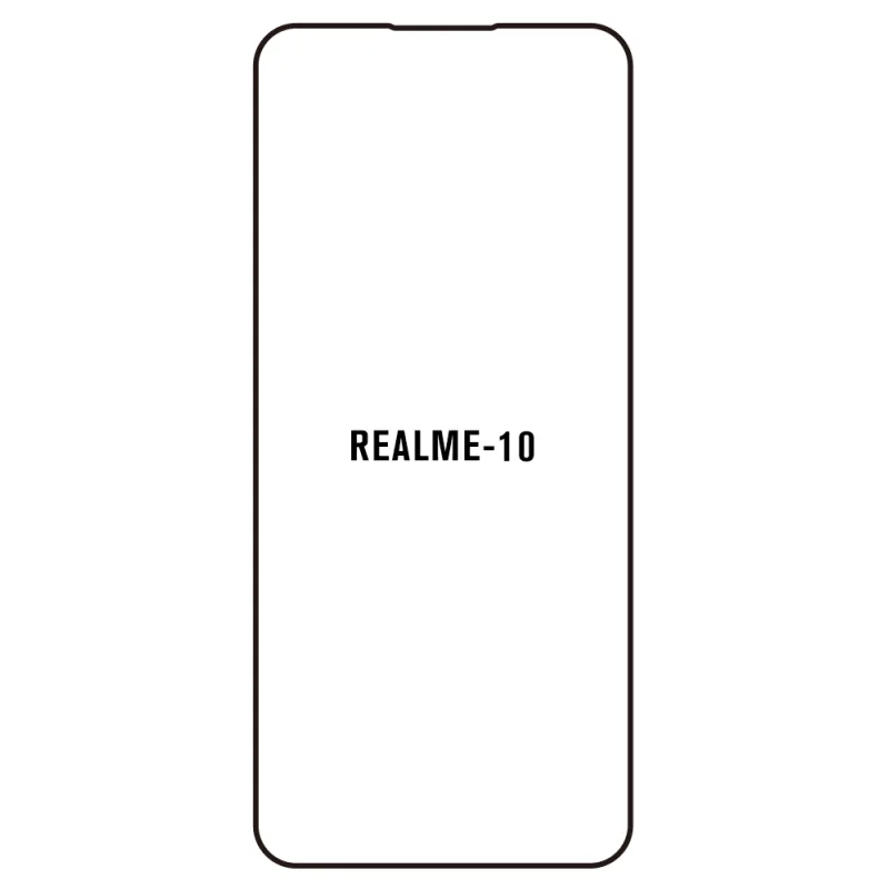 Sunshine Realme 10 Predná Hydrogél ochranná fólia Strih: Predná 2, Typ fólie: Číra