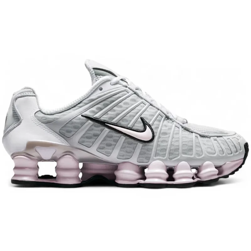 Nike Shox TL Neutral Grey Pearl Pink (Women's) - 44