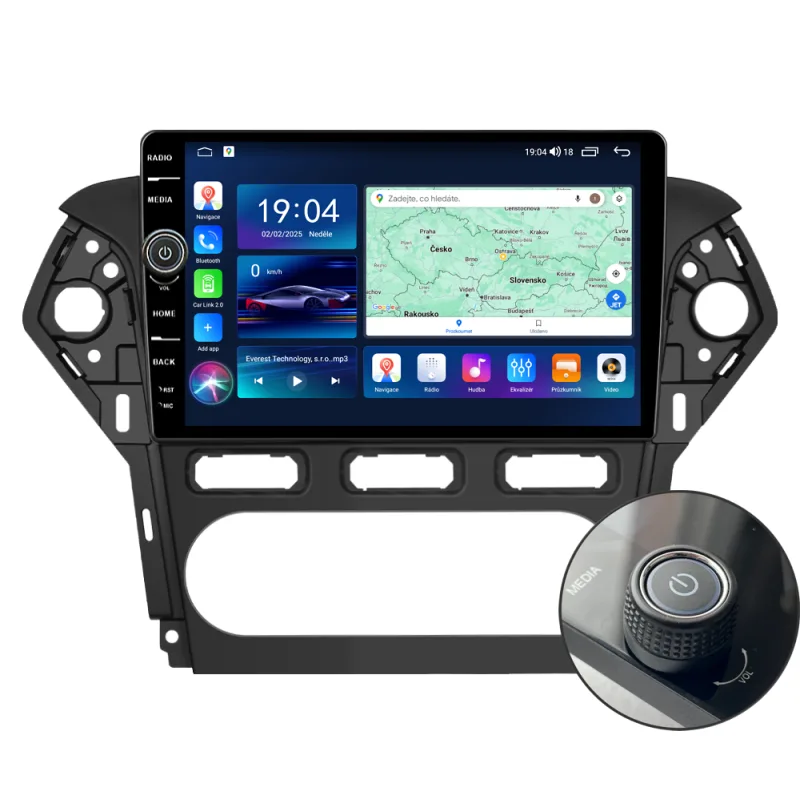 Everest 2DIN autorádio EVE221 Android, Ford Mondeo IV EVE-UN06/A7106